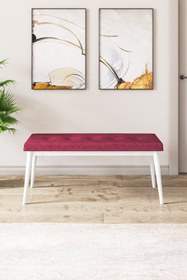 Resim Canisa Concept Canisa Pera Serisi Bench,gürgen Tam Isleket 1.sınıf Kumaş / Bordo-beyaz 