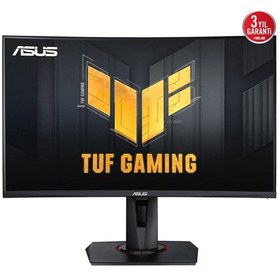 Resim 27\" Asus Tuf Vg27vqm Va 1ms 240hz 350nt 2xhdmı Dp Mm Vesa Pivot Kavisli Freesync-126757 