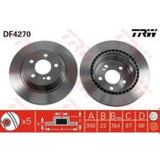 Resim Trw Df4270 Fren Diski Arka 5d 300mm W211 E Serisi 02- 