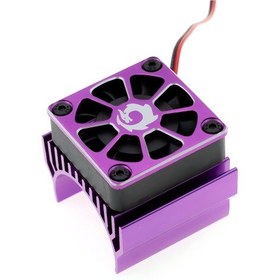 Resim Dianziye Traxxas Trx-4/trx-6 G63 1/10 Arazi Aracı İçin Mor Motor Soğutma Fanı Bjm347 Yerine Geçici 