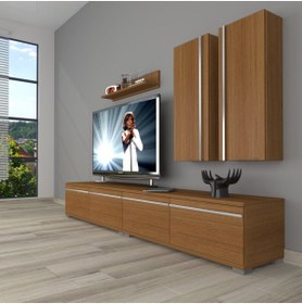 Resim Decoraktiv Eko 5200t Mdf Tv Ünitesi Tv Sehpası - Naturel Ceviz 