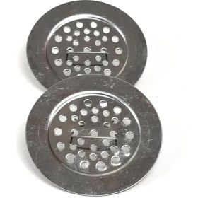 Resim Kilitlenebilir Lavabo Eviye Süzgeci 2 Adetli Set 55MM Metal LB036 