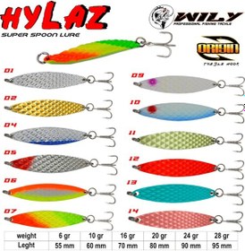 Resim Wily Hylaz Kaşık 10 Gr 60 Mm - Hologramlı (540076238) 
