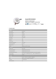Resim Eaglerise Ebp012c0350cs 13w Dc 350ma 24-38v 0.12a Ip20 Led Sürücü 