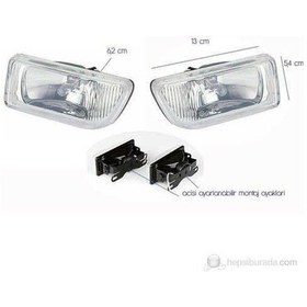 Resim Toyota Corolla Uyumlu Efsane Kasa Sis Farı 92-98 Model 