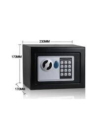 Resim Elektronik Şifreli Para Kasası Çelik Otel Tipi Para Kasası 3Mm 