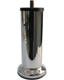 Resim Baza Ayağı Koltuk Ayağı Kanepe Ayağı Mobilya Ayağı Krom 15 Cm 3/8" Kalın Dişli Yeşil Diğer 