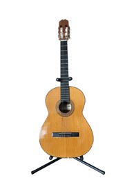 Resim Trp-01 Üç Kademeli Profesyonel Gitar Sehpası Bağlama Sehpası Saz Sehpası Standı 