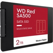 Resim WESTERN DIGITAL WD Red SA500, WDS200T2R0A, 2TB, 560/530, SERVER ve NAS için Enterprise, 2,5" SATA, SSD 