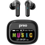 Resim Preo MS45 ANC LCD Display Bluetooth Kablosuz Kulak İçi Kulaklık 