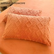Resim 2 Adet Peluş Yastık Kılıfı, Kalınlaştırılmış Yatak Yastık Kılıfları, Sıcak ve Ultra Yumuşak Yastık Kılıfları, Yastık İçi Dahil Değildir 