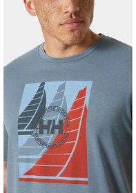 Resim Helly Hansen Hp Race Graphic T-shirt Hha.34419 601 Lacivert 