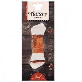 Resim M-Pets Trusty Extra Beef Düğümlü Kemik 75 Gr 