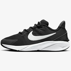 Resim Nike Siyah - Gri - Gümüş Erkek Çocuk Yürüyüş Ayakkabısı DX7615-001 NIKE STAR RUNNER 4 NN (G 