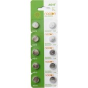 Resim Naccon AG10 189 389 LR54 LR1130 Alkaline Düğme Pil 10'lu 