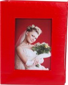 Resim 13 x 18 CM 100'lük Kare Desenli Deri Fotoğraf Albümü 