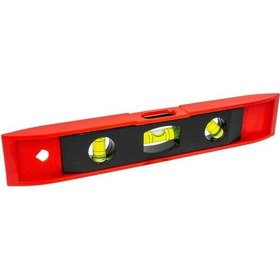 Resim 6474 Pvc Mini Mıknatıslı Su Terazisi 225 Mm 3 Tüplü 