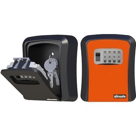 Resim İnsafe Isc806Key Şifreli Çelik Kasa Anahtar Kasası Kutusu Orange 