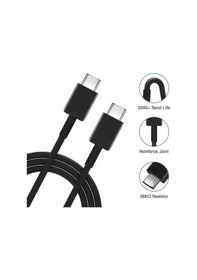 Resim Galaxy A34 5G Uyumlu Type-C Super Hızlı Şarj Kablosu 1 Metre 3.0A - İthalatçı Garantili - Siyah 