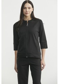 Resim Truvakar Kol Taşlı Eşofman Takım - Siyah Siyah 