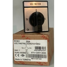 Resim Federal Fcs1 20A Voltmetre Komitatörü 