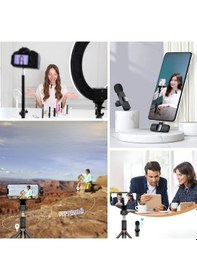 Resim Bucuks Type C Uyumlu İphone Dönüştürücülü Kablosuz Yaka Mikrofonu Android Ve İphone Uyumlu Mini Mikrofon Renkli 