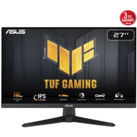 Resim ASUS TUF GAMING VG249QE5A 23.8 inç 146Hz 1ms ELMB IPS Gaming (Oyuncu) Monitör 