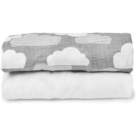 Resim Skip Hop Travel Crib Çarşaf Seti 