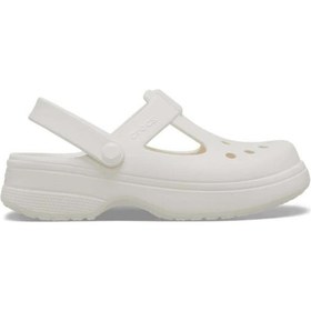 Resim Crocs Classic Mary Jane Clog K Çocuk Terlik 210615-8547 Chalk 