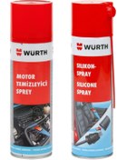 Resim Würth Motor Temizleyici Sprey 500 ml Silikon Sprey 500 ml 