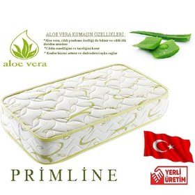 Resim 90 x 130 Ortopedik Yatak 90*130 Yaylı Yatak 90 x 130 Aloe Vera Yaylı 