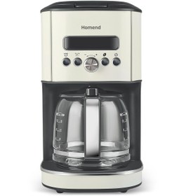 Resim HOMEND Vintage Coffeebreak 5027H Filtre Kahve Makinesi Krem 
