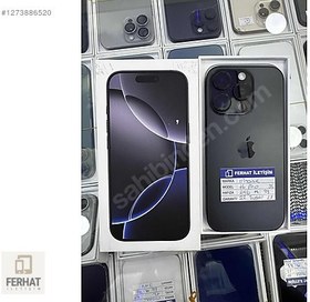 Resim Apple iPhone 16 Pro İkinci El TR | 256 GB | Siyah 