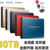 Resim Mavi 8tb Usb 3.0 Taşınabilir Ssd Sabit Diski - Yüksek Hızlı, Dayanıklı Ve Kompakt Veri Depolama Aleti 