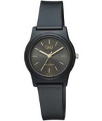 Resim Q&q G23a-010vy Erkek Kol Saati Altın - Siyah 