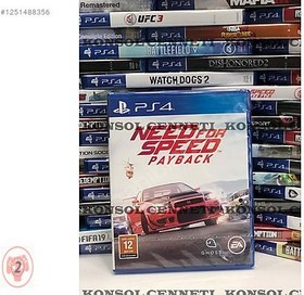 Resim NEED FOR SPEED PAYBACK - SIFIR - Ps4 -BAKIRKÖY - KONSOL CENNETİ 
