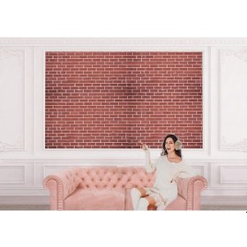 Resim Taş Tuğla Desenli Duvar Kağıdı-5603 