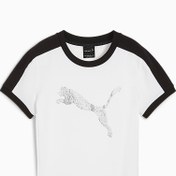 Resim FENTY x PUMA T7 Kadın Dar Kesim Tişört 