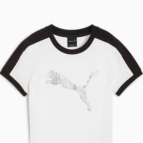 Resim FENTY x PUMA T7 Kadın Dar Kesim Tişört 