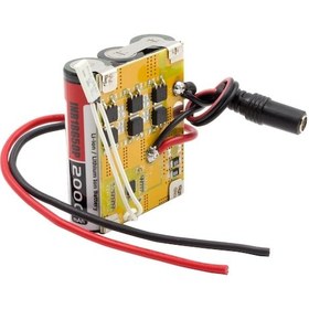Resim Orion 18650 11.1V 2000Mah 15C 3S Bms Devreli Şarj Konnektörlü Mat 