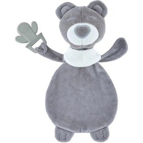 Resim Babyjem Diş Kaşıyıcılı Uykucu Ayıcık 680 Gri 