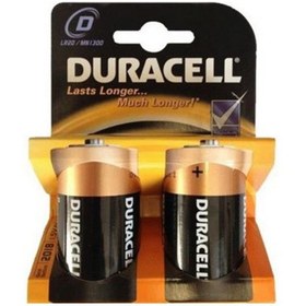 Resim Duracell Alkalin D Büyük Boy Pil 2 Li Ambalaj 