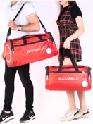 Resim BAGWELL Unisex Kırmızı Set Spor Ve Seyahat Çantası 