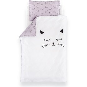 Resim Traumeland Nevresim Takımı 100x135 cm Cuddly Cat 