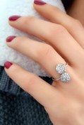 Resim OSESHOP Zirkon Taşlı Gümüş Yüzük 