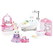 Resim Bay Dreamy Mini Tavşan Büyük Banyo Oyun Seti 