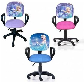 Resim Depolife Frozen Desenli Çocuk Çalışma Koltuğu Karlar Ülkesi Çocuk 
