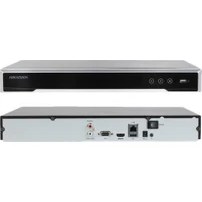 Resim Hikvision DS-7608NI-Q2 8MP H265+ 8 Kanal Video 2 HDD UHD 4K 2160P Kayıt 80-160MBPS Bant Genişliği NVR Cihazı 