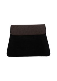 Resim Unicolor Düz Siyah 3'lü Banyo Paspası Halısı Seti Kaymaz Deri Tab Siyah 