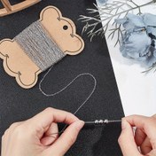 Resim GLOBLELAND Paslanmaz Çelik Kablo Zincirleri Takı Yapımı için, 10m'lik Her Çözümde 32.81 Ayak, Karton Kağıt ile Dökülmüş, 304 Paslanmaz Çelik, Takı Buluntuları 